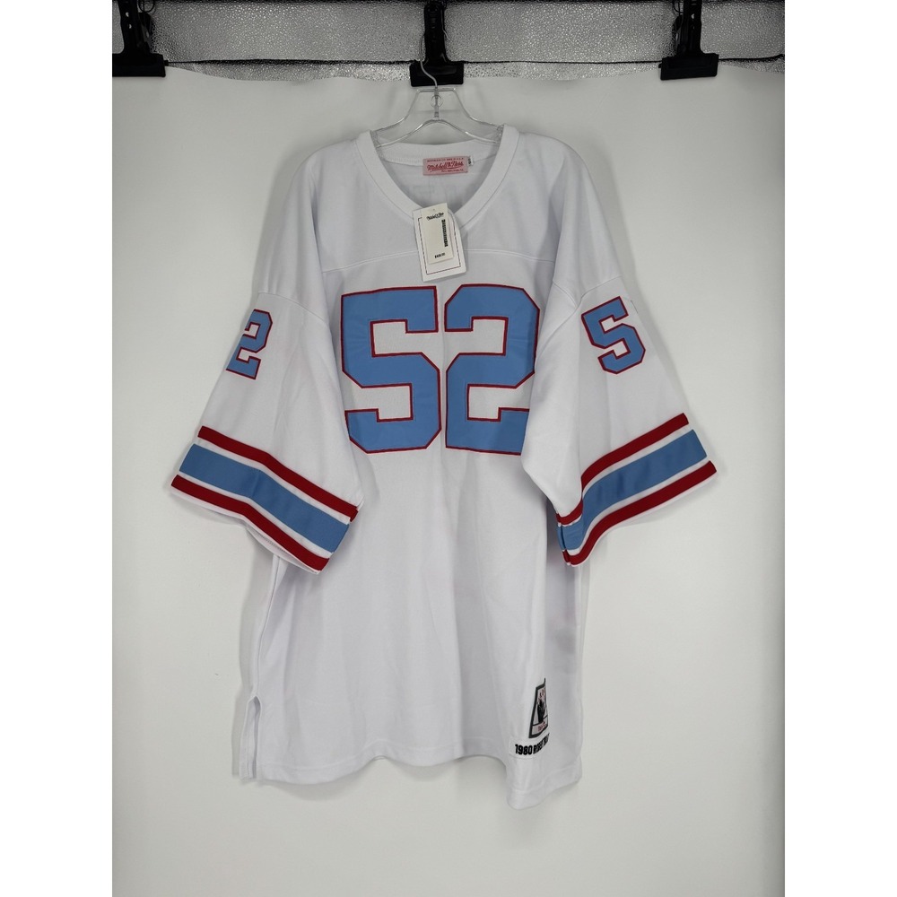 Mitchell & Ness Robert Brazile Houston Oilers 1980 Jersey Stitched‎ Sewn 60 4XL